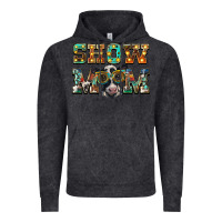 Vintage Black show mom baby cow Vintage Hoodie - BarkalooDesign
