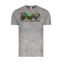 Cloud Rock peace love largemouth bass Vintage Tee - LillyAllenDesigns