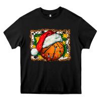 Black basketball christmas Heavy Core Tee - FaDigitalArtStudio