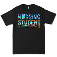 Black Nursing Student No Sleep No Money No Life Premium Tee - CowhideDigitalArt