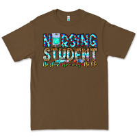 Cacao Nursing Student No Sleep No Money No Life Premium Tee - CowhideDigitalArt