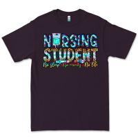 Plum Nursing Student No Sleep No Money No Life Premium Tee - CowhideDigitalArt