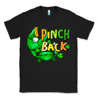 Black I pinch back with crab st. patricks day Classic Tee - FaDigitalArtStudio