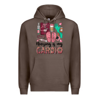 Coffee nursing is my cardio Premium Hoodie - BarkalooDesign