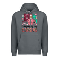 Rock nursing is my cardio Premium Hoodie - BarkalooDesign