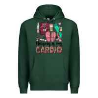 Sports Green nursing is my cardio Premium Hoodie - BarkalooDesign