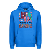 True Royal nursing is my cardio Premium Hoodie - BarkalooDesign