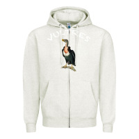 Oatmeal Heather Vultures Zipper Hoodie - Bettercallsaul
