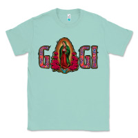 Seafoam Gigi Lady Of Guadalupe Classic Tee - Jasminsmagicworld