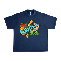 Navy headstart dude Urban Heavy Tee - RanaPortraitStore