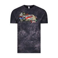 Cloud Black mom of both Vintage Tee - SublimationCraftShop