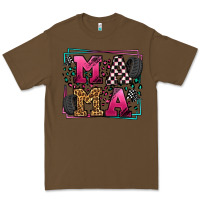Cacao Racing leopard frame mama Mother's Day Premium Tee - LillyAllenDesigns