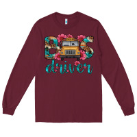 Burgundy bus driver Long Sleeve Tee - Artiststas