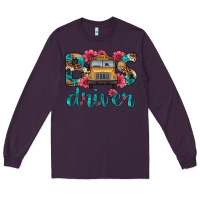 Plum bus driver Long Sleeve Tee - Artiststas