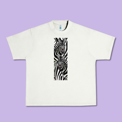 Zebra Urban Heavy Tee Designed By Lillyallendesigns