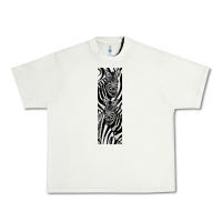 Pistachio Zebra Urban Heavy Tee - LillyAllenDesigns