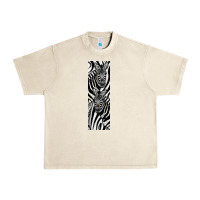 Sandshell Zebra Urban Heavy Tee - LillyAllenDesigns