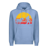 Colony Blue sasquatch and unicorn vintage Premium Hoodie - artisFamous