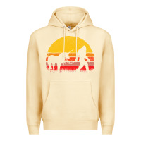 Pina Colada sasquatch and unicorn vintage Premium Hoodie - artisFamous