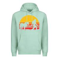 Seafoam sasquatch and unicorn vintage Premium Hoodie - artisFamous