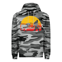 Slate Camo sasquatch and unicorn vintage Premium Hoodie - artisFamous
