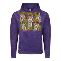 Cloud Purple alpaca Vintage Hoodie - BarkalooDesign