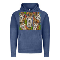 Vintage Denim alpaca Vintage Hoodie - BarkalooDesign