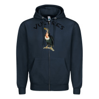 Navy Vultures Zipper Hoodie - Bettercallsaul