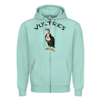 Seafoam Vultures Zipper Hoodie - Bettercallsaul