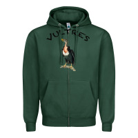 Sports Green Vultures Zipper Hoodie - Bettercallsaul