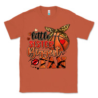 Copper little sister biggest fan basketball Classic Tee - FaDigitalArtStudio