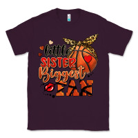 Plum little sister biggest fan basketball Classic Tee - FaDigitalArtStudio