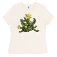 Bone whipple cholla cactus Ladies Tee - LillyAllenDesigns