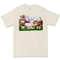 Bone Mom With White Chester Pig And Baby Pig Premium Tee - LillyAllenDesigns