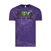 Cloud Purple Peace Love Gorillas Vintage Tee - LillyAllenDesigns