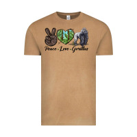 Vintage Camel Peace Love Gorillas Vintage Tee - LillyAllenDesigns