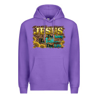 Purple jesus the way the truth the life Premium Hoodie - BarkalooDesign