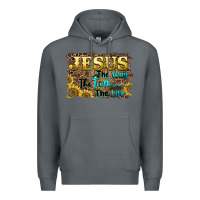Rock jesus the way the truth the life Premium Hoodie - BarkalooDesign
