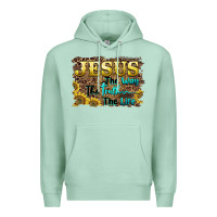 Seafoam jesus the way the truth the life Premium Hoodie - BarkalooDesign