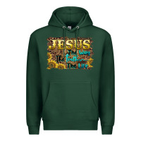 Sports Green jesus the way the truth the life Premium Hoodie - BarkalooDesign