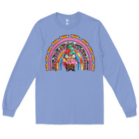 Colony Blue teacher gnome rainbow Long Sleeve Tee - Artiststas