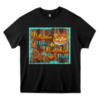 Black autumn skies pumpkin pies tumbler Heavy Core Tee - BundleAndBundleShop