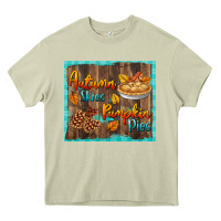 Mossy autumn skies pumpkin pies tumbler Heavy Core Tee - BundleAndBundleShop