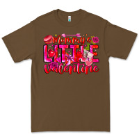Cacao Mommy's Little Valentine Premium Tee - CowhideDigitalArt