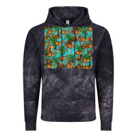Cloud Black camel leopard Vintage Hoodie - BarkalooDesign