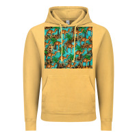 Vintage Mustard camel leopard Vintage Hoodie - BarkalooDesign