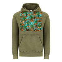 Vintage Olive camel leopard Vintage Hoodie - BarkalooDesign