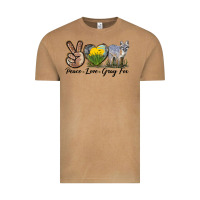 Vintage Camel Peace Love Gray Fox Vintage Tee - LillyAllenDesigns