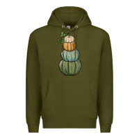 Army Green pumpkins Premium Hoodie - RanaPortraitStore