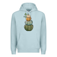 Blue Mist pumpkins Premium Hoodie - RanaPortraitStore